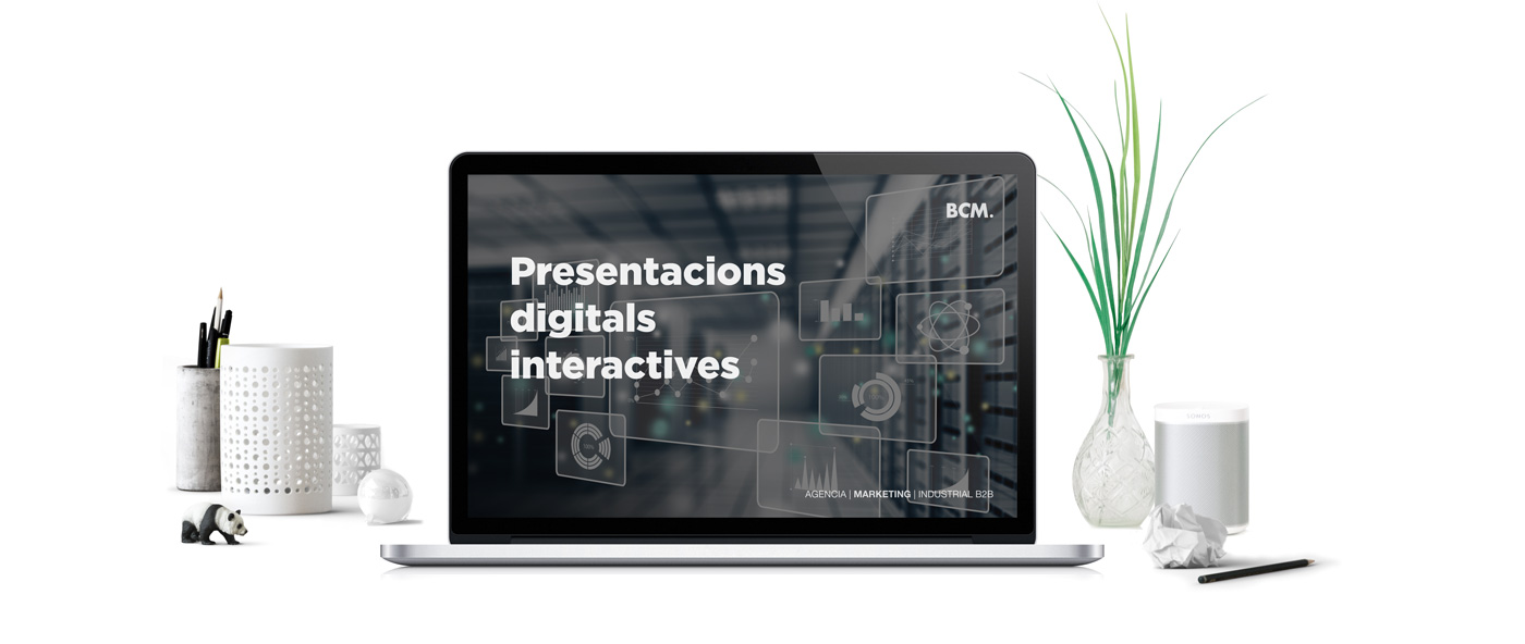 Presentacions digitales interactives per a reunions virtuals